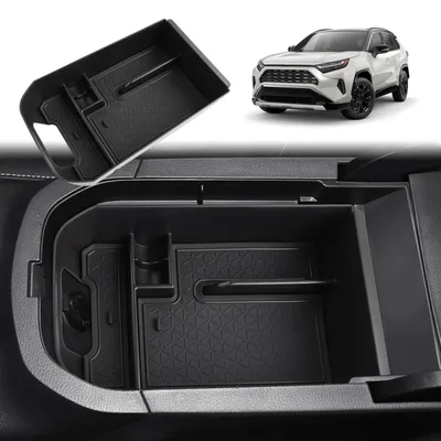 Image de Boîte de rangement pour console centrale pour Toyota RAV4 2019-2025