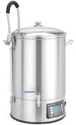 Immagine prodotto di Caldaia elettrica da 60 litri con 3000W e display LCD, ideale per la produzione di birra artigianale domestica