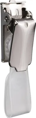 Zdjęcie produktu dla DURABLE Klip do identyfikatorów i kart ID, Niklowany, 810326, 25 szt.