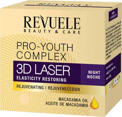 Zdjęcie produktu dla Revuele 3D Laser Elasticity Restoring Night Cream 50ml