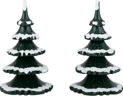 Produktbild von Winterkinder 2er-Set Baum - groß (11cm) von Hubrig Volkskunst