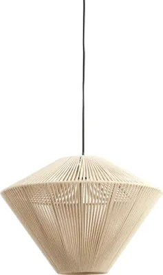 Produktbild von Light & Living - Hängeleuchte Felida - Creme - Ø56cm Hängelampe - Esstischlampe - Wohnzimmerlampe - Schlafzimmerlampe - Wohnzimmer