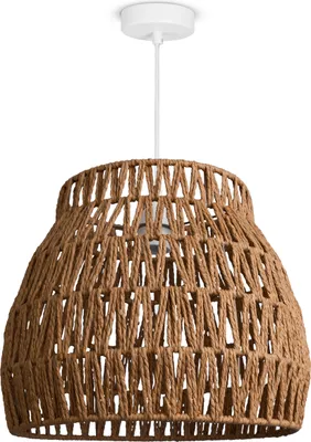 Produktbild von Pendellampe LED Hängeleuchte Wohnzimmer Schlafzimmer Esszimmer Schirm Papier E27