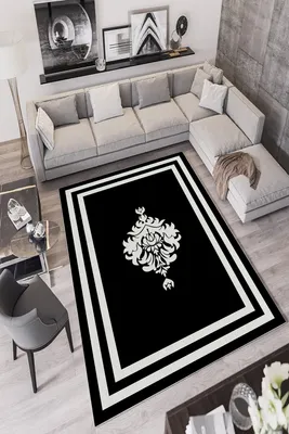 Produktbild von Conceptum Hypnose, W751- W751 HFT, Schwarz, Teppich, 160 x 230 cm, 100% POLYESTER