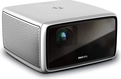 Produktbild von Philips Screeneo S4 SCN450 Heimkino-Projektor, 1800 ANSI Lumen, DLP, 1080p (1920x1080), 100000:1, 16:9, 4:3, 16:9