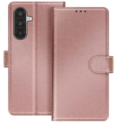 Produktbild von Avizar, Chesterfield Wallet Etui mit Ständer für Samsung Galaxy A37, Champagnerrosa