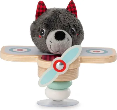Image de Lilliputiens - Avion Doudou Jouet Louis - Jouet coloré pour bébé