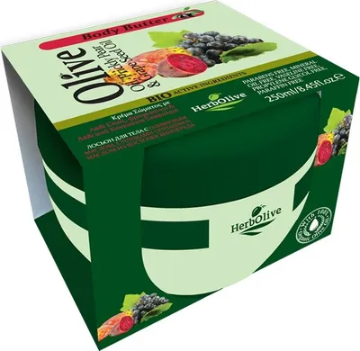 Immagine prodotto di Burro corpo Herbolive all'olio d'oliva, di fico d'India e di semi d'uva 250ml/40472