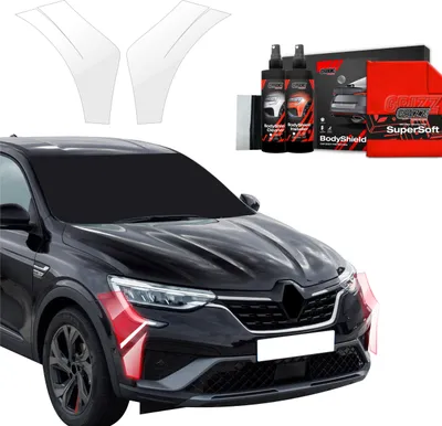 Produktbild von 2in1 Schutzfolie Grizz Protector für Stoßstange - Renault Arkana (2022-2025)