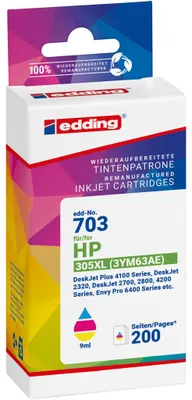 Immagine prodotto di cartuccia d'inchiostro 18-703 come HP 305XL 3YM63AE c/m/y