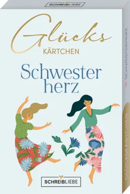 Produktbild von Glückskärtchen-Schwesterherz