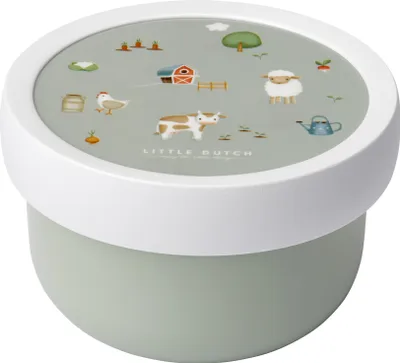Produktbild von Mepal - Obstbox Campus - Snackbox für Kinder - Spülmaschinen- und mikrowellenfest - BPA-frei - 300 ml - Little Farm