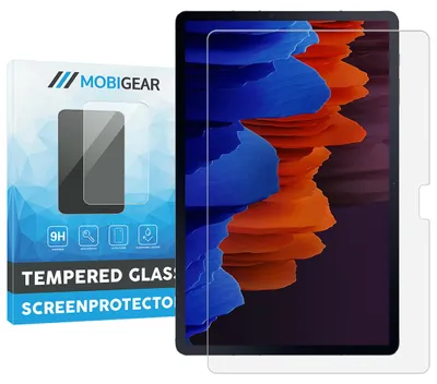 Produktbild von Mobigear Displayschutzfolie für Samsung Galaxy Tab S8 Plus, gehärtetes Glas – Displayschutz, kompatibel mit Hüllen
