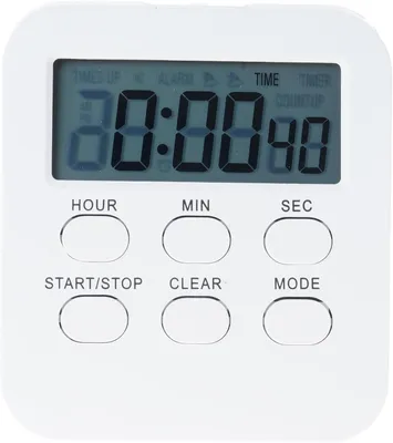 Produktbild von Große LED-Küchenuhr mit Stoppuhr, multifunktionaler Zeiterfassung und tragbarer Zeiterfassungsfunktion