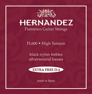 Produktbild von Hernandez FL600 Flamenco, high mit 2x d4 Saite