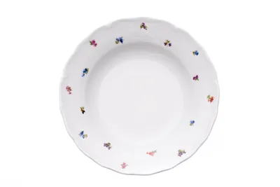 Obrázok produktu pre Hlboký tanier, český porcelán, Verona, 24 cm, hod, G. Benedikt