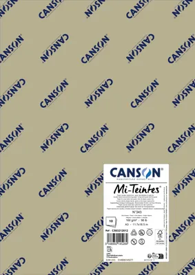 Zdjęcie produktu dla Papier do pasteli Canson Mi-Teintes A3 160 g - 10 arkuszy - Makowa czerwień 506
