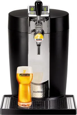 Produktbild von Krups VB7008, 5 l, Draft-Bierzapfanlage, Schwarz, Chrom, 4 °C, Leistung, 61 W