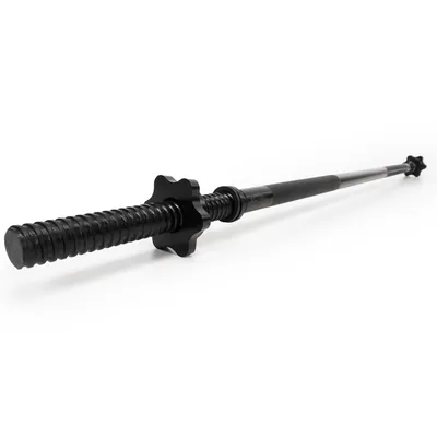 Produktbild von ACTIGET Olympiastange Langhantelstange 120 cm aus Stahl mit 25 mm Klemmen