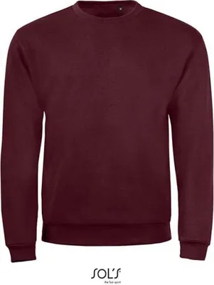 Produktbild von SOLs 01168 | Herren Sweatshirt Spider 50% Baumwolle / 50% Polyester - Farbe: Oxblood - Größe: XXL