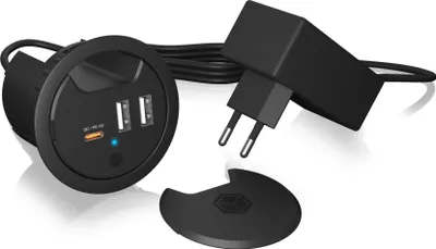 Immagine prodotto di Tischladegerät IcyBox für mit Power Delivery & Quick Charge retail