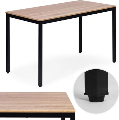 Produktbild von Esstisch/Schreibtisch für 4-5 Personen, 120 x 60 cm MDF, Metallgestell