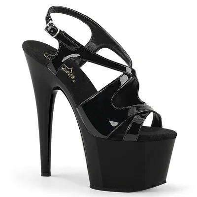 Produktbild von ADORE-730 Damen Sandale von Pleaser, Schwarz Lack , EU 39, US 9