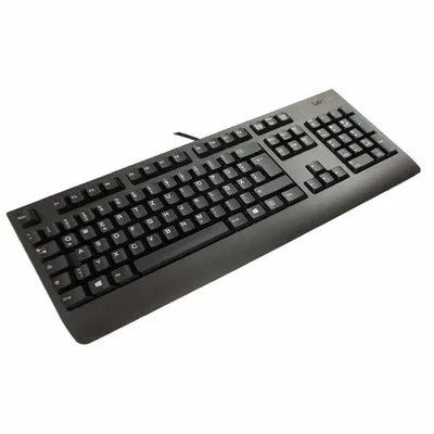 Produktbild von Lenovo Preferred Pro II, Volle Größe (100%), Kabelgebunden, USB, QWERTY, Schwarz
