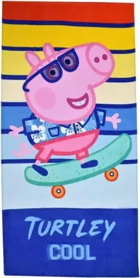 Immagine prodotto di Peppa Wutz Badetuch 70x140cm - Catch a Wave Strandtuch