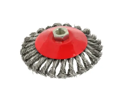Zdjęcie produktu dla szczotka druciana boczna pleciona 125mm M14 G00607