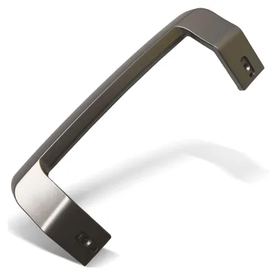 Image de Beko 4900061200 Poignée de porte Poignée argentée 260mm pour réfrigérateur Congélateur