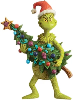 Produktbild von Grinch Weihnachtsbaumanhänger 1 Stück, Handbemalt, Resin, Für Weihnachtsbaum Fenster Tischdekoration