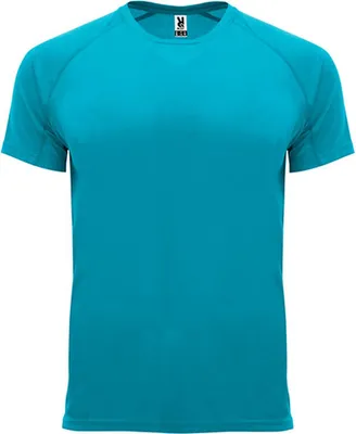 Produktbild von Roly Sport CA0407 | Bahrain T-Shirt mit Raglan-Ärmeln - Farbe: Turquoise 12 - Größe: M
