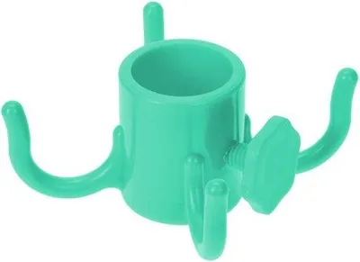 Produktbild von Haken für Gartenschirm, 4 Haken, blau - ProGarden
