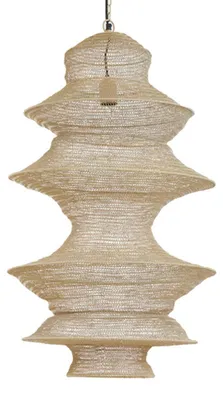 Produktbild von Light & Living - Hängelampe NAKISHA - Ø48x82cm - Braun
