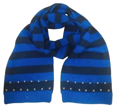 Produktbild von Tommy Hilfiger - Schal für Kinder NA104 (L-XL) (Blau/Schwarz)