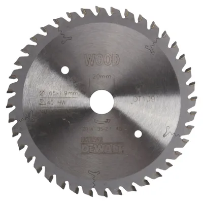 Produktbild von DEWALT Kreissägeblatt 165x20 mm 40 Zähne