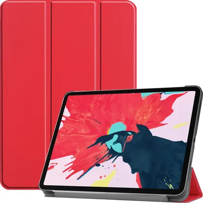 Produktbild von Hülle für Apple iPad Pro 11 2020 /2021/2022 11 Zoll Cover Etui mit Standfunktion und Auto Sleep/Wake Funktion Rot