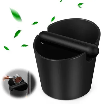 Produktbild von Ibenzoa® Robuuk Abklopfbehälter für Kaffeesatz & Siebträger – ABS Knockbox für professionelle Cafés, Gastronomie und Zuhause