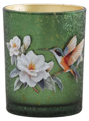 Produktbild von Clayre & Eef Teelichthalter Grün Glas