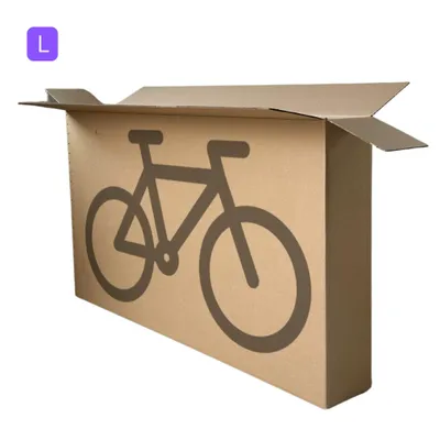 Produktbild von Fahrradkarton (L) 1800x250x1000 mm für E-Bikes und Fahrräder