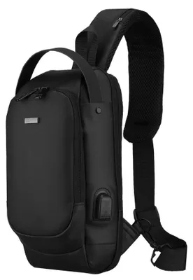 Obrázek produktu pro Rovicky pánská crossbody saszetka z  černá 37x17x9 cm