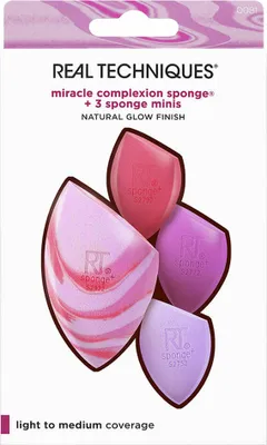 Produktbild von Make-up-Schwamm Real Techniques Miracle Complexion 4 Stücke