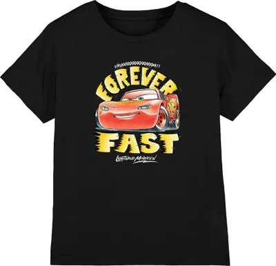 Image de Cars - T-shirt "Forever Fast" pour garçon TV24767 (140-146) (Noir)