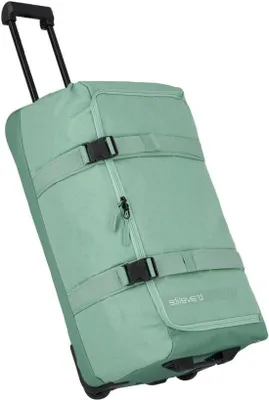 Productafbeelding van Reistas op wieltjes - Reis koffer - Weekend weg - Ruim interieur - 68 cm - Groen