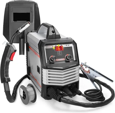 Zdjęcie produktu dla Lasmachine - Spawarka elektryczna - Wielofunkcyjna - 4 w 1: MIG, MMA, MAG, TIG - Spawarka inwertorowa
