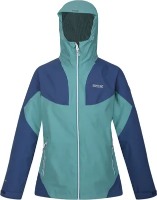 Produktbild von Regatta - "Raddick" bunda, nepremokavá pre ženy RG9326 (44 SK) (Bristol blue/dusty denim)