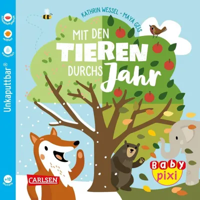 Immagine prodotto di Geis, M: Baby Pixi (unkaputtbar) 92: Mit den Tieren durchs J