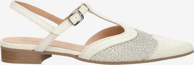 Produktbild von Donna Carolina SOLEA OASIS 57.220.438-002, Peeptoes & Slingpumps in Weiß für Damen, Größe 40