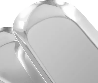 Immagine prodotto di Vassoio decorativo - Elegante e resistente - 1 pezzo - Nero - Acciaio inox - 23 x 9,5 x 0,5 cm